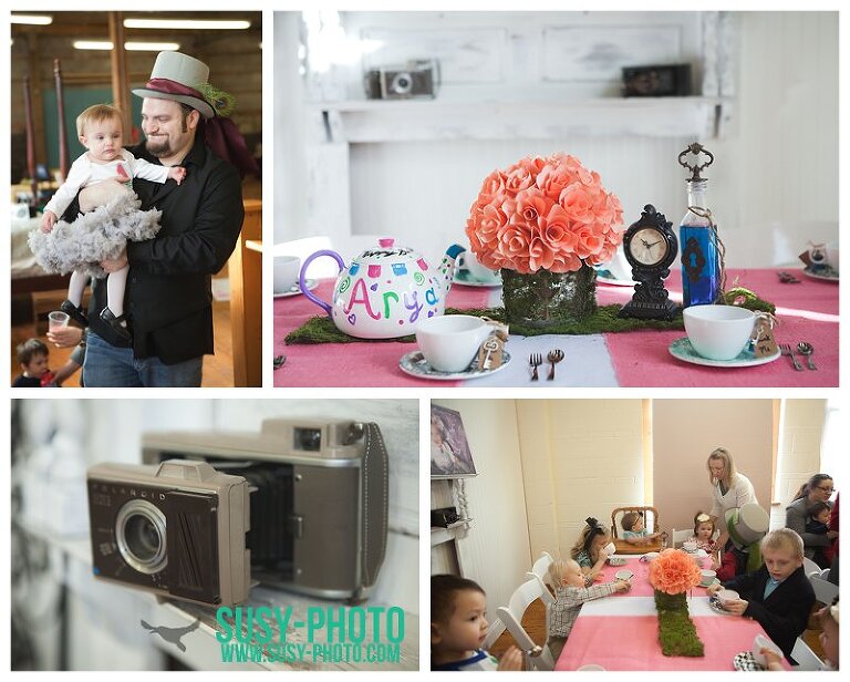 Alice in Wonderland First birthday party inspiration and ideas
