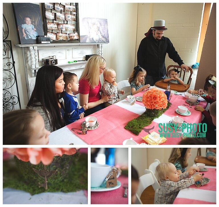 Alice in Wonderland First birthday party inspiration and ideas