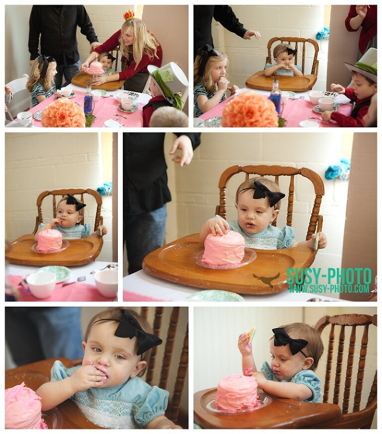 Alice in Wonderland First birthday party inspiration and ideas