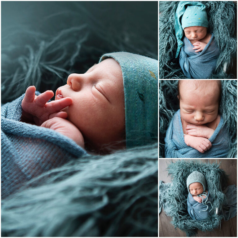 Kansas City Newborn photographer in Susy photos studio in the greater kc area