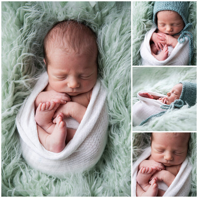 Kansas City Newborn photographer in Susy photos studio in the greater kc area
