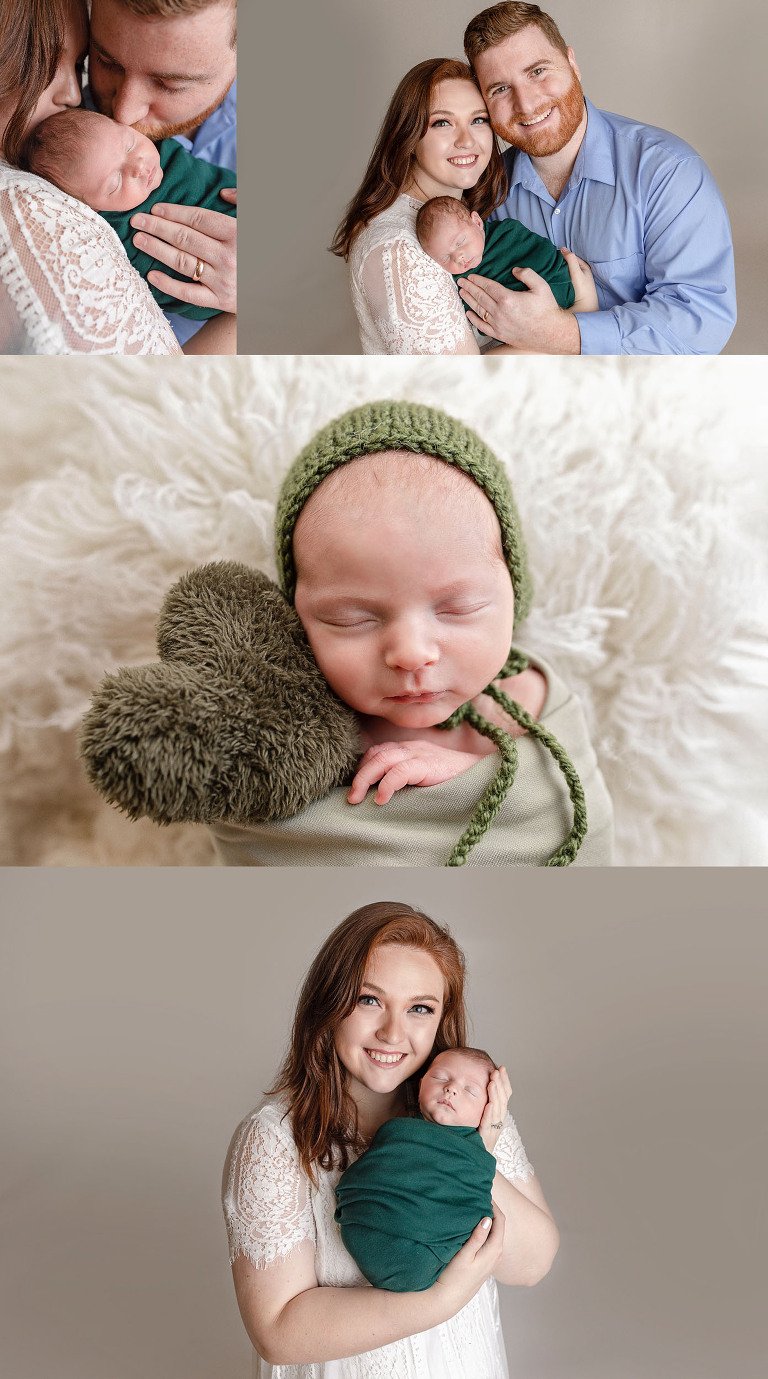 Kansas City Newborn Photographer baby boy