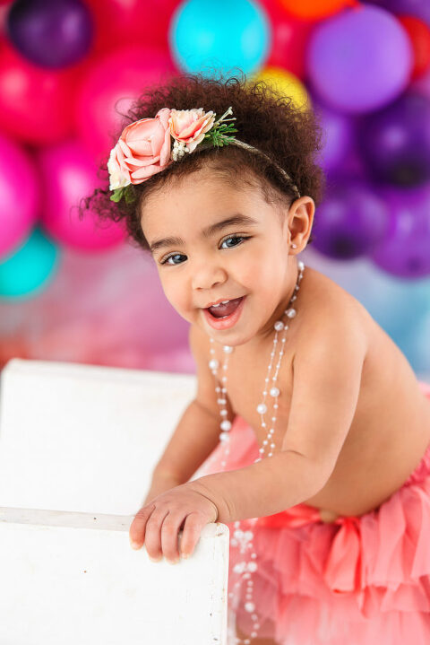 Kansas City Cake Smash Photographer Colorful Holi Colors-6