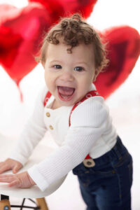 Valentines Day Cake Smash Inspiration Mini Session Kansas City photographer